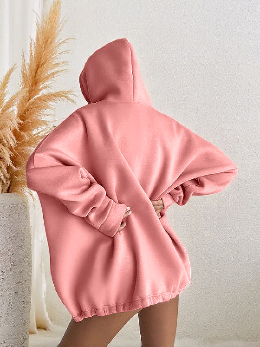 Casual Loose Pullover Warm Jacket for Women