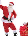 Merry Christmas Santa Gift Bag in Red