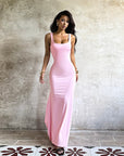 Elegant Backless Bowknot Dress