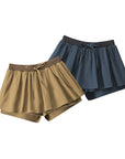 HeyHenry Summer Pleated A-Line Skirt for Women