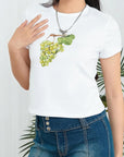 Trendy Summer T-Shirt with High Waist Pants