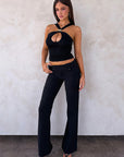 Women's Sexy Metal Decor Cami Top for Spring Summer