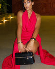 Elegant Halter Neck Bodycon Dress
