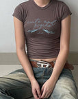 Trendy Summer Short Sleeve T-Shirt for Women