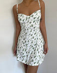 Vintage Style Floral A-Line Dress