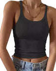 Summer Women's Crop Tank Top - Stylish and Trendy