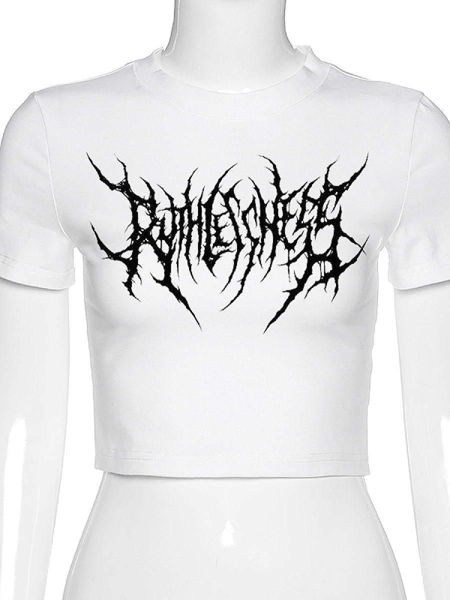 Trendy Short Sleeve Crop Top for Women