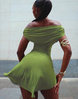 2025 Summer New Sexy Off-Shoulder Dress