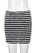 Black and White Skirt