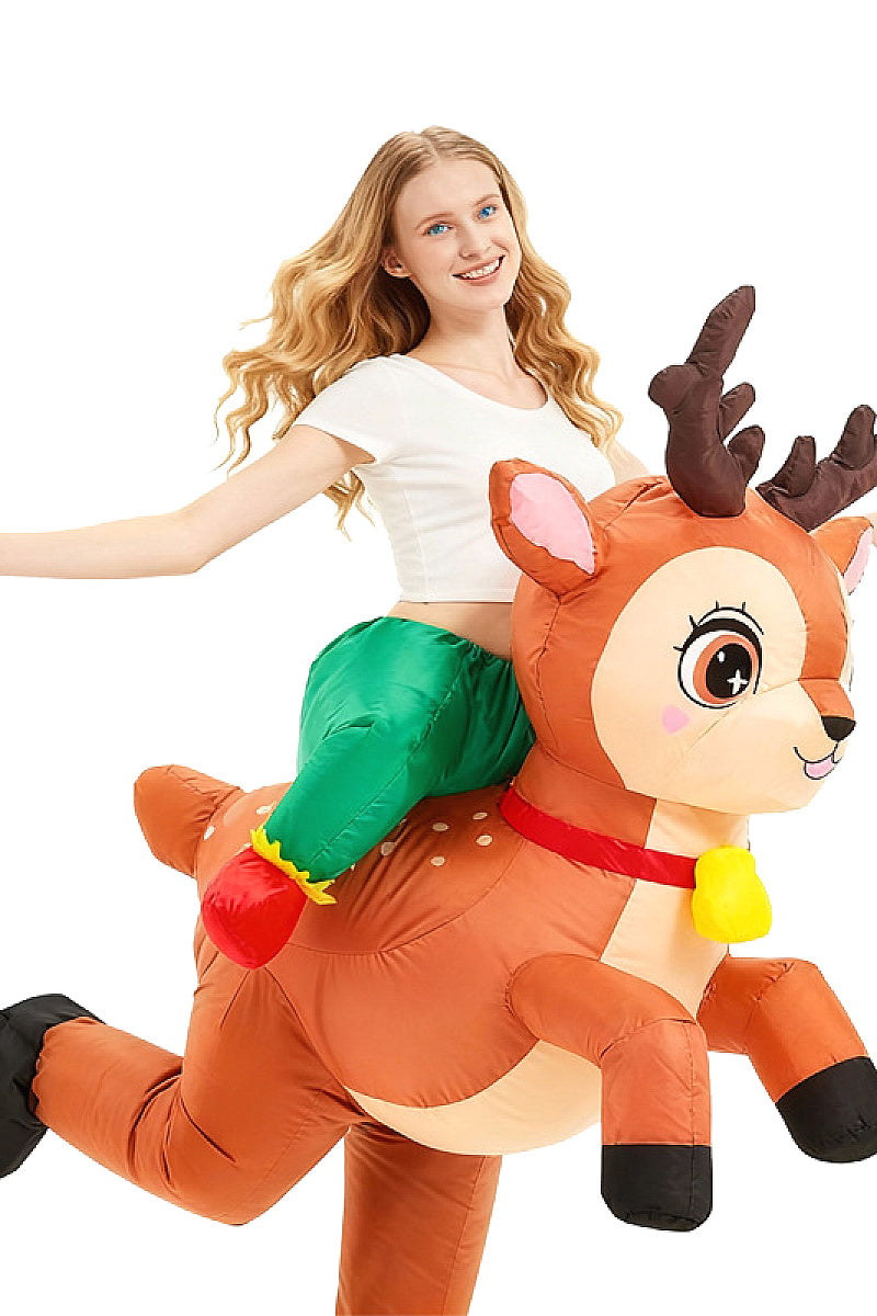 Inflatable Reindeer Costume for Parties