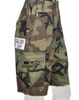 Summer Casual Loose Camouflage Pocket Shorts