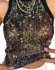 Summer Women's Sexy Crop Top with Leopard Print