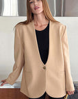 Fashionable Women's Blazer for Autumn and Winter