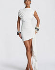 Fashionable Sleeveless Irregular Dress for Women