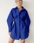 French Style A-Line Dress for Commuting