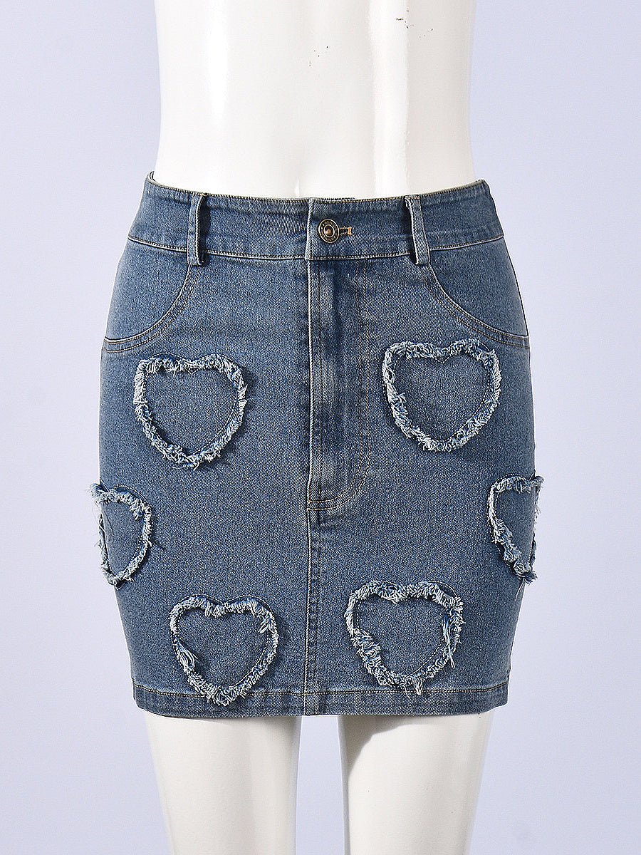 Stylish Denim Bodycon Skirt for Women