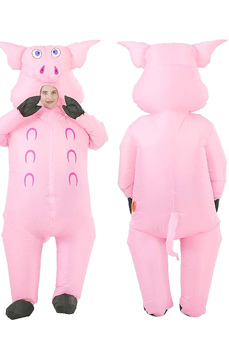Inflatable Pig Costume for Parties and Cosplay