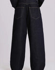 Trendy Letter Print Baggy Jeans for Women