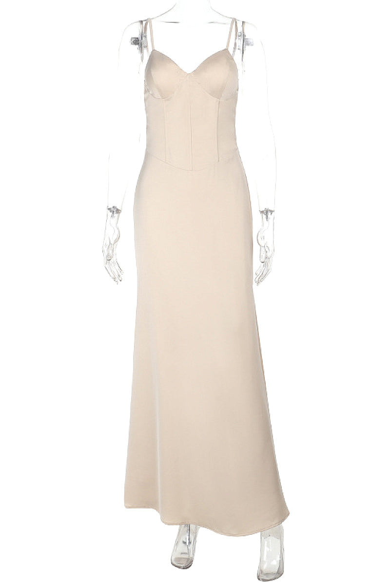 Vacation Style V-Neck Sleeveless Dress