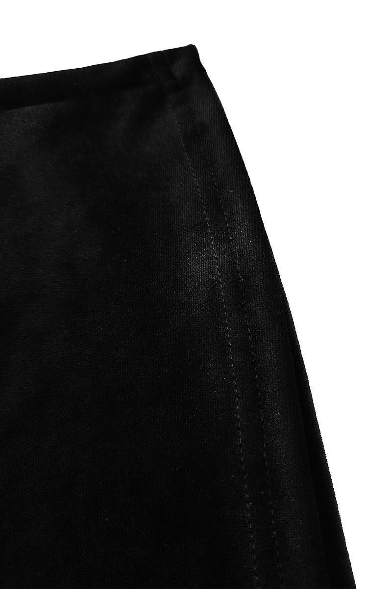 Fashionable Velvet Flared Pants for Women