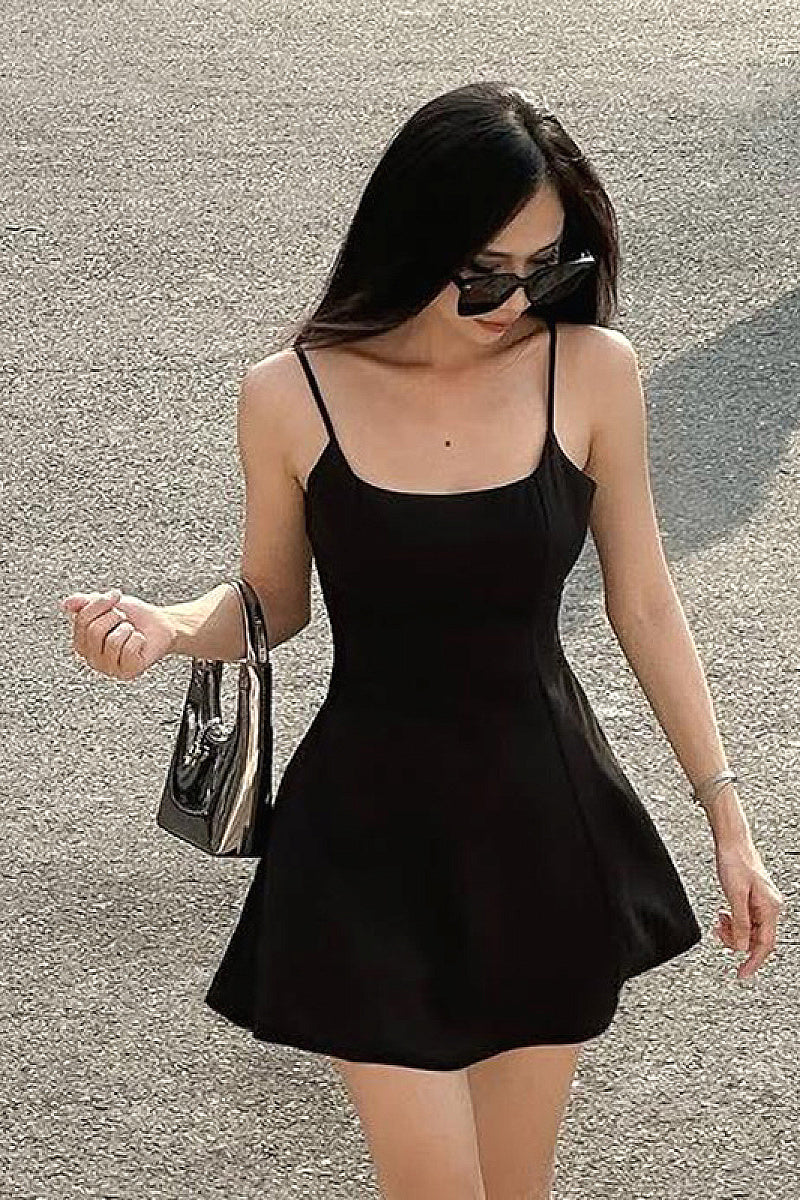 Summer Sexy Lace Trim Cami Dress