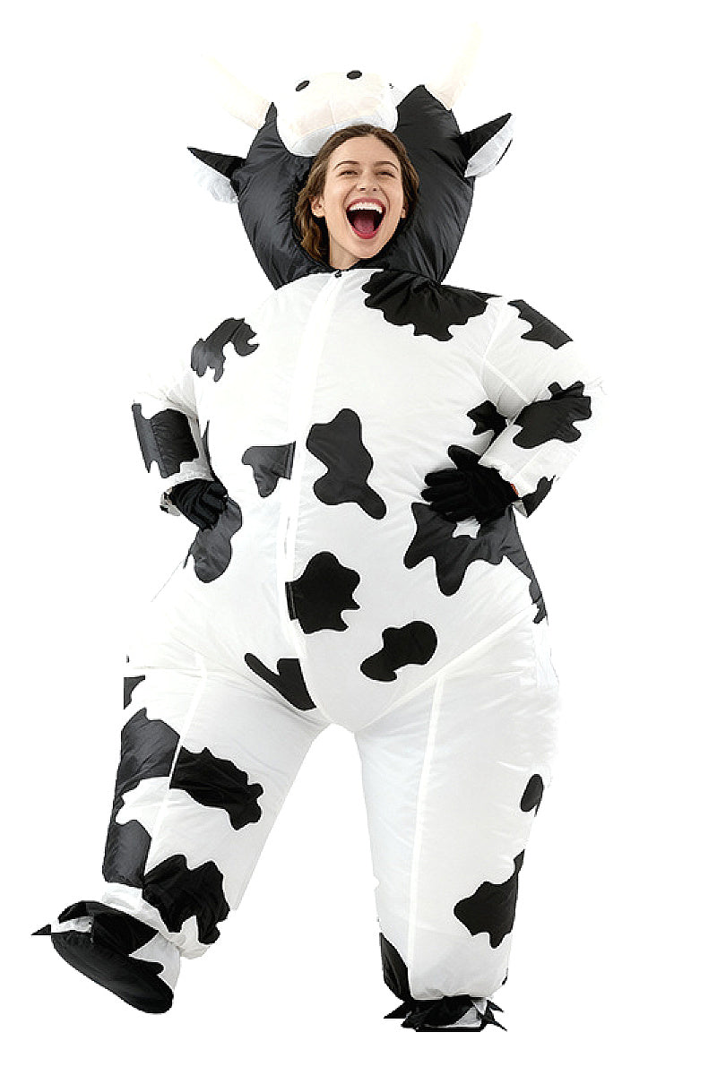 Inflatable Cow Costume for Parties and Cosplay