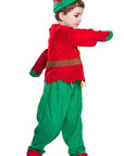 Cute Children's Christmas Elf Costume for Parties