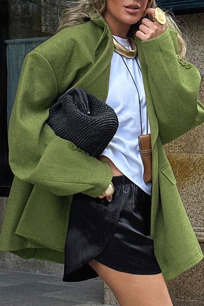 Elegant Long Coat for Women in Chic Style