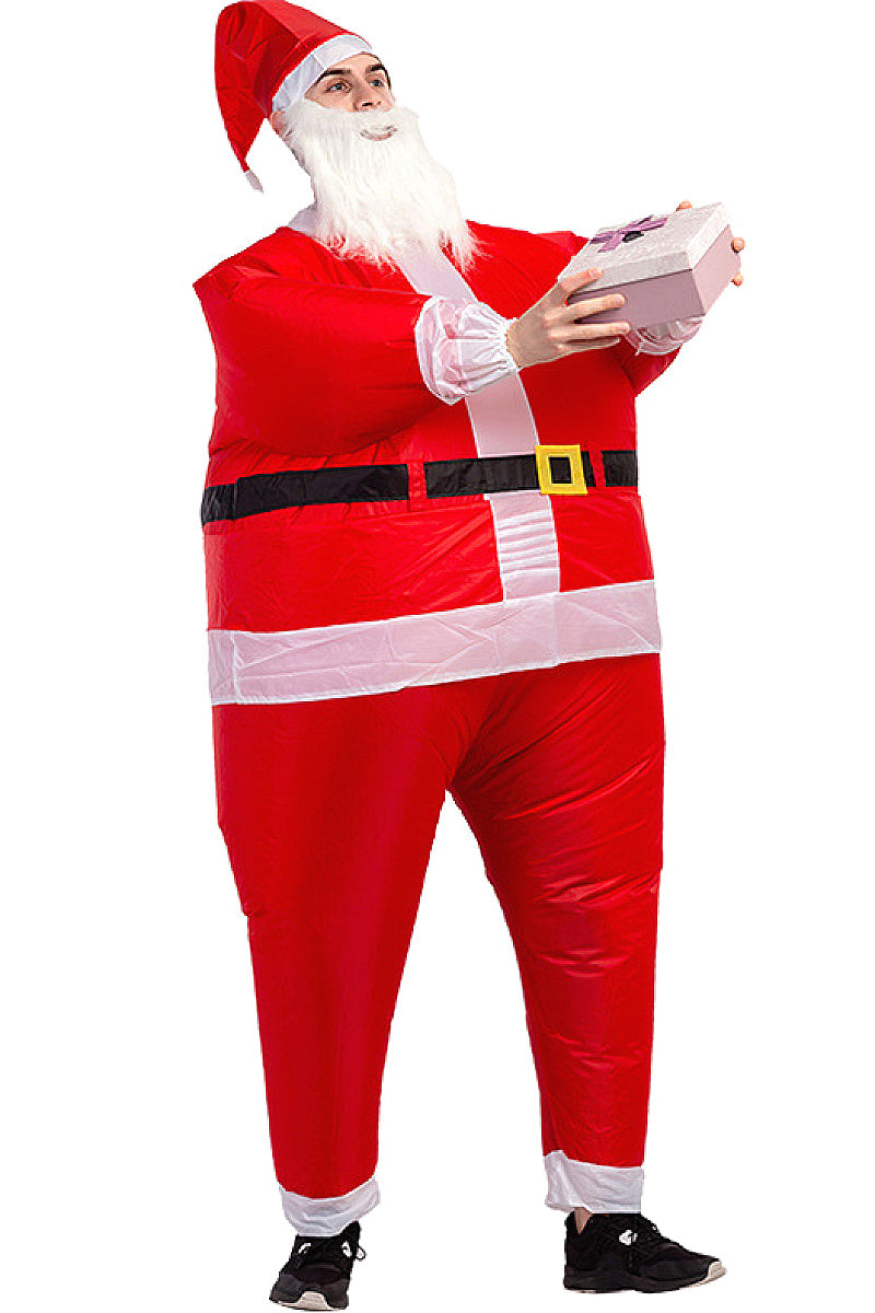 Inflatable Santa Costume for Holiday Parties