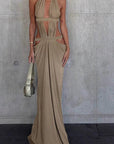 SHEIN Sexy Hollow Knit Dress for Vacation