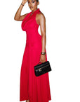 Elegant Halter Neck Bodycon Dress