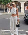 Summer Cotton Two-Piece Set for Women