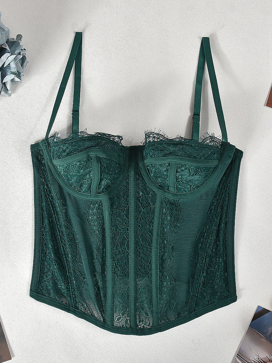 Nazada Sexy Lace Bodice Backless Camisole