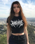 Trendy Short Sleeve Crop Top for Women