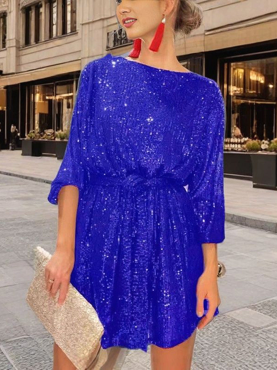 2026 Sparkling Sequin Dress for Parties
