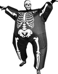 Inflatable Skeleton Costume for Halloween Party