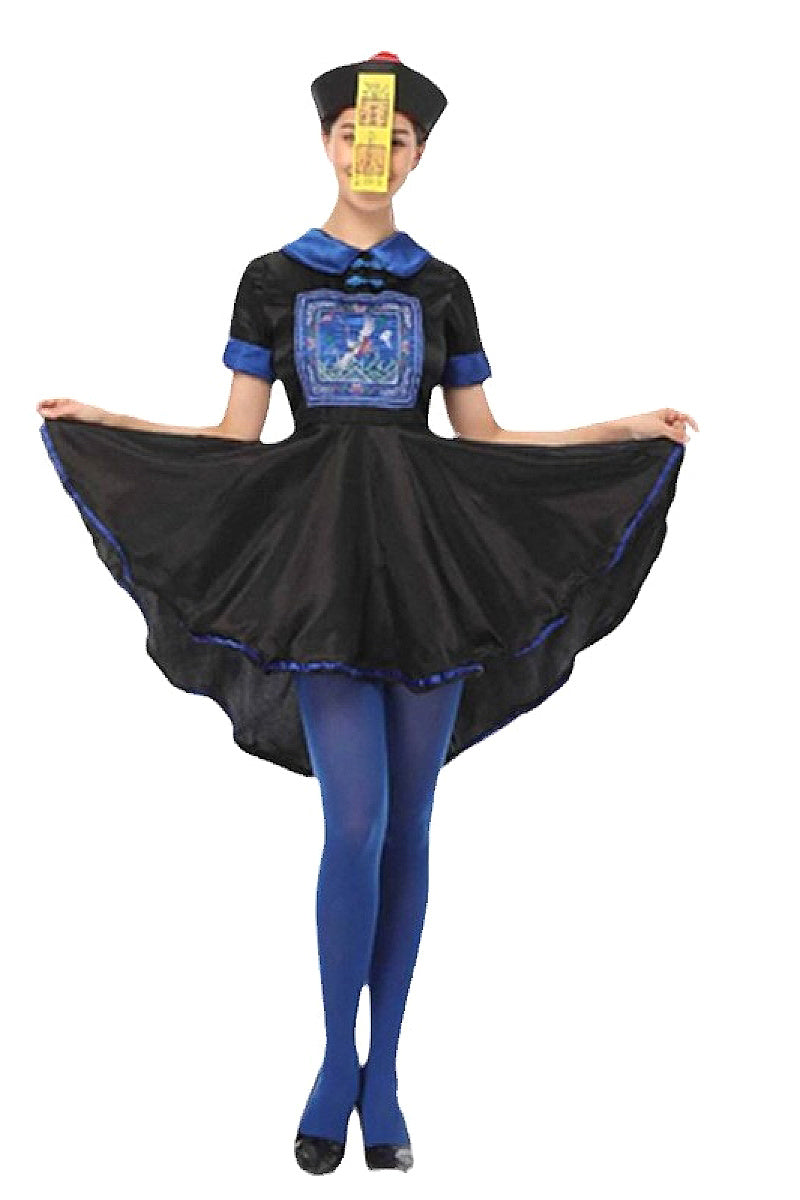 Halloween Chinese Zombie Costume for Adults