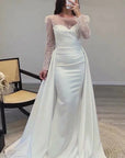 Elegant Long Sleeve Sequin Evening Dress for Women
