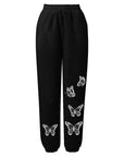 Spring Loose Drawstring Casual Straight Pants