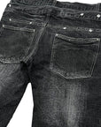 Vintage Y2K High-Waisted Flared Denim Pants