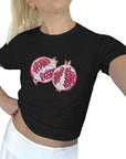 Summer Y2K Short T-Shirt with High Waist Pants
