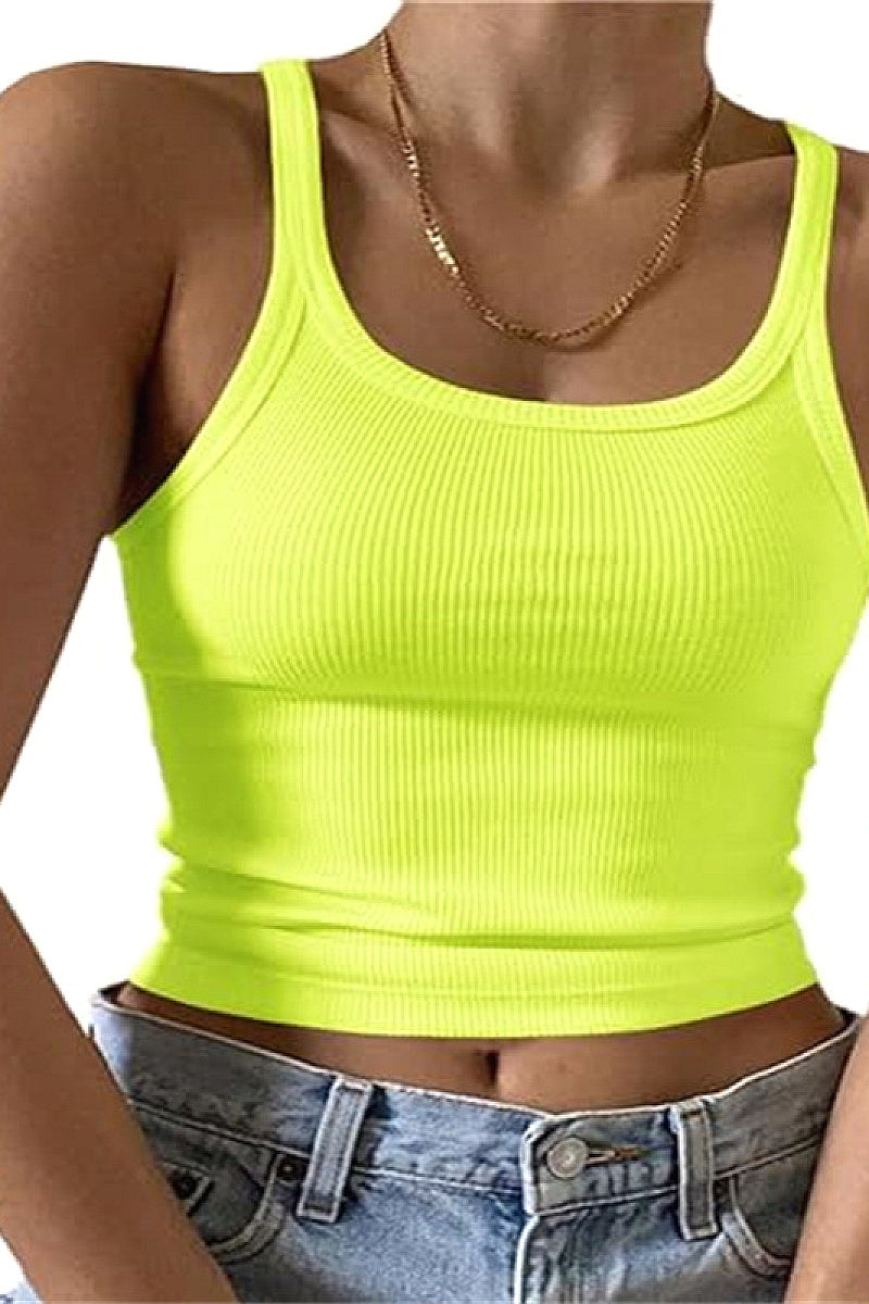 Summer Women's Crop Tank Top - Stylish and Trendy