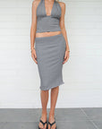 Fashionable Square Neck Sleeveless Top
