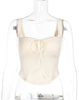 Chic Lace Trim Cami Top for Women
