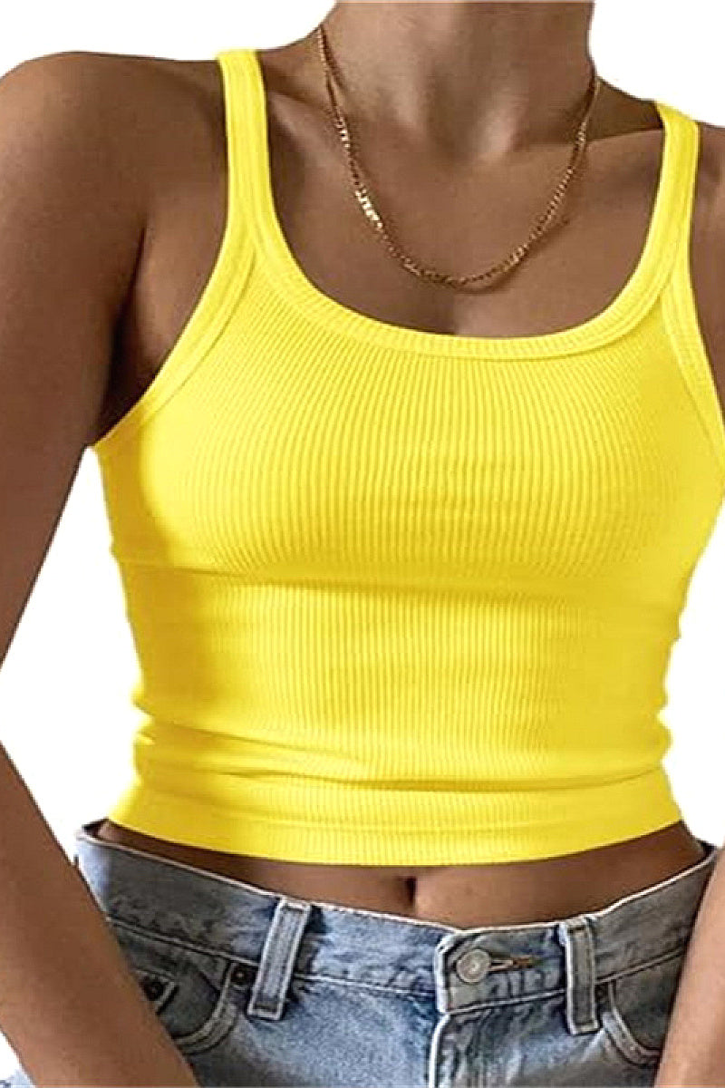 Summer Women's Crop Tank Top - Stylish and Trendy