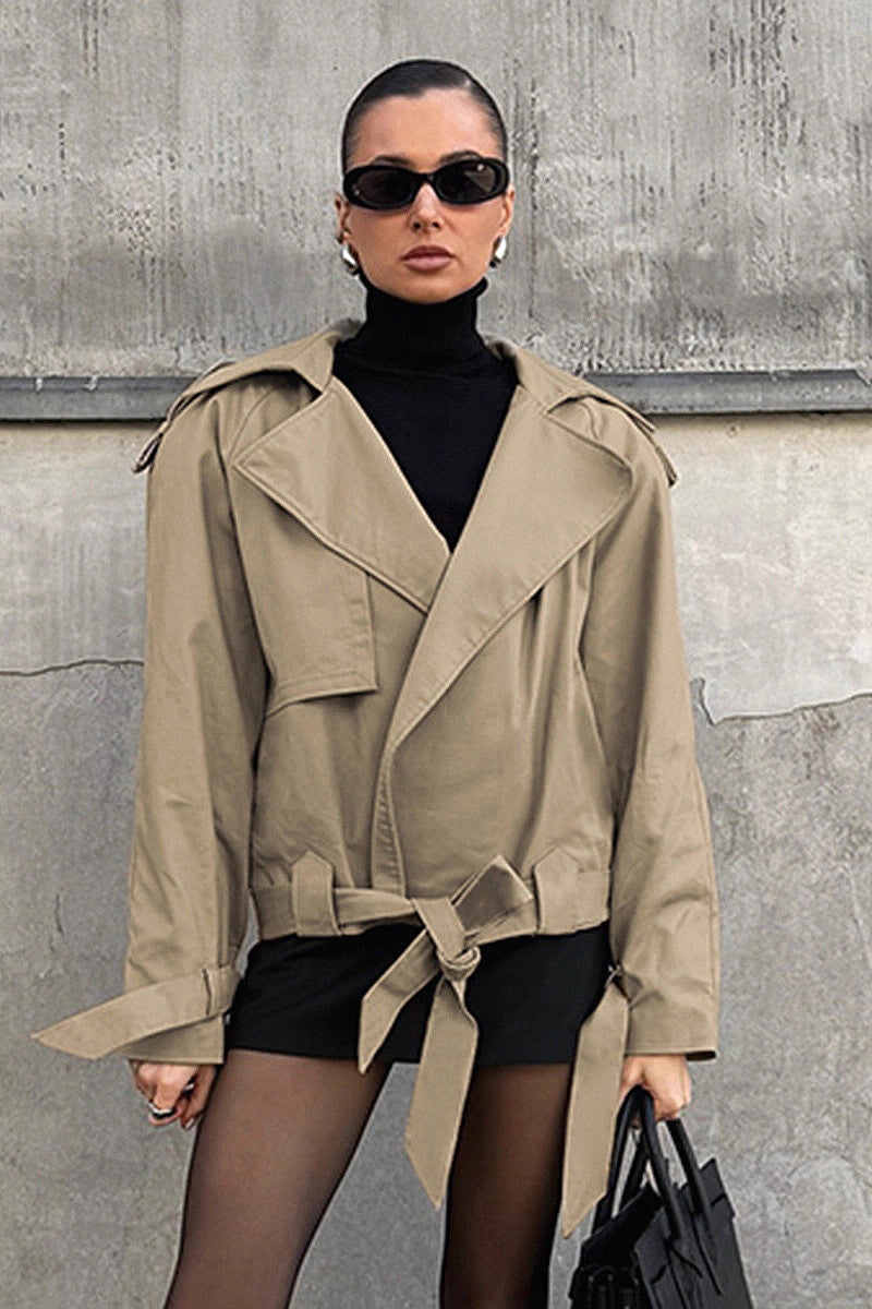 Chic Casual Trench Coat for Women