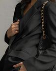 Elegant Women's Loose Straight Pants Suit