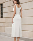 Sleeveless A-Line Dress for Summer