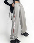 High Street Hip Hop Jogger Pants for Women