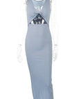 Summer Fashion Women’s Sexy Twist Split Dress